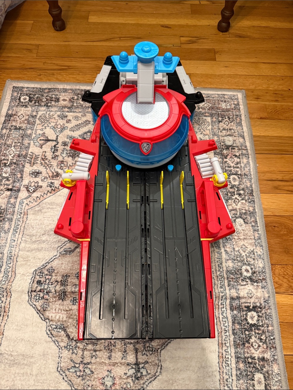 Paw Patrol Red and Blue Multi-Level Aircraft Carrier